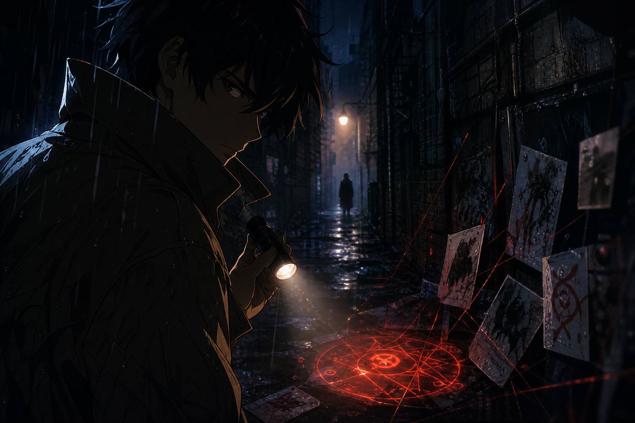 看片-悬疑推理动漫《暗夜侦探》动漫教程演示完结